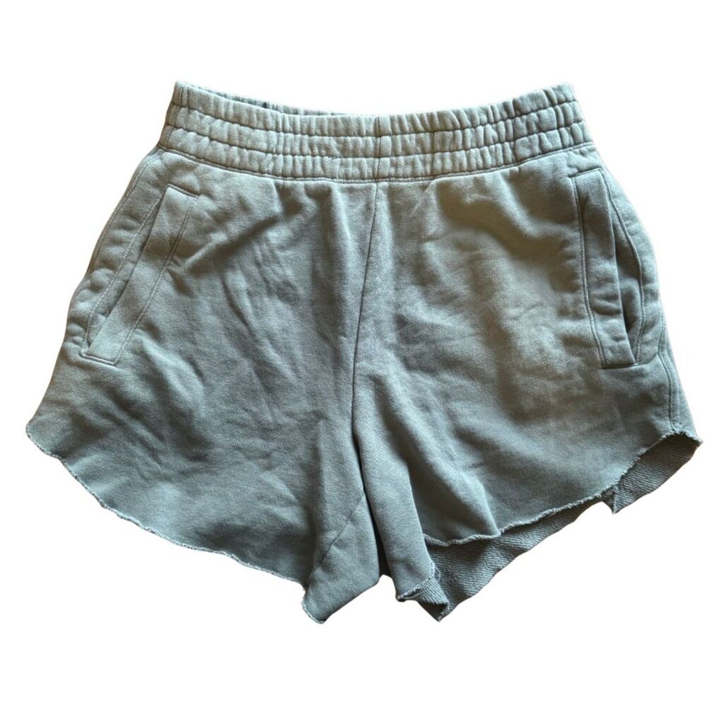 Aerie On My Way High‑Waisted Shorts - Green, XS